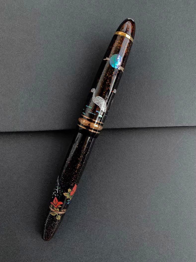 Montblanc 149 日の出 Tsuru Maki-e