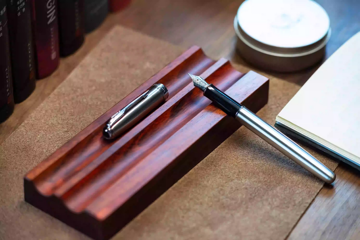 African Sandalwood Pen Tray