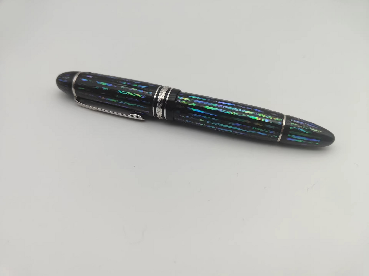 Montblanc 149 Black Lacquer Raden Paua Shell