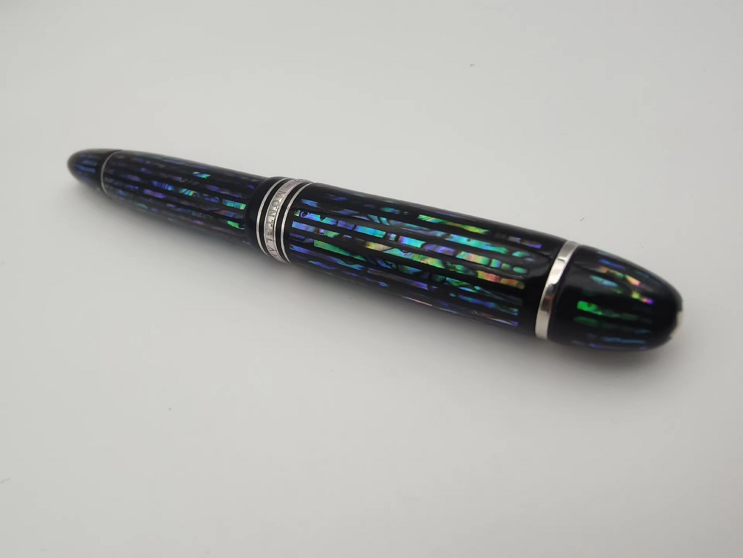 Montblanc 149 Black Lacquer Raden Paua Shell