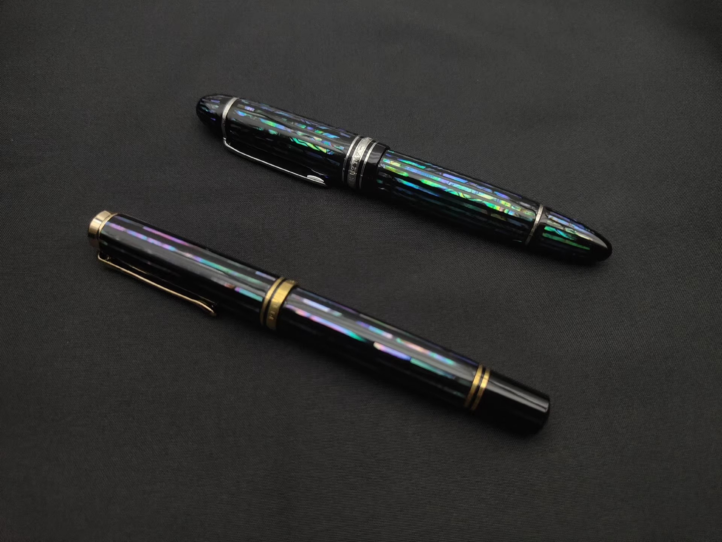 Montblanc 149 Black Lacquer Raden Paua Shell