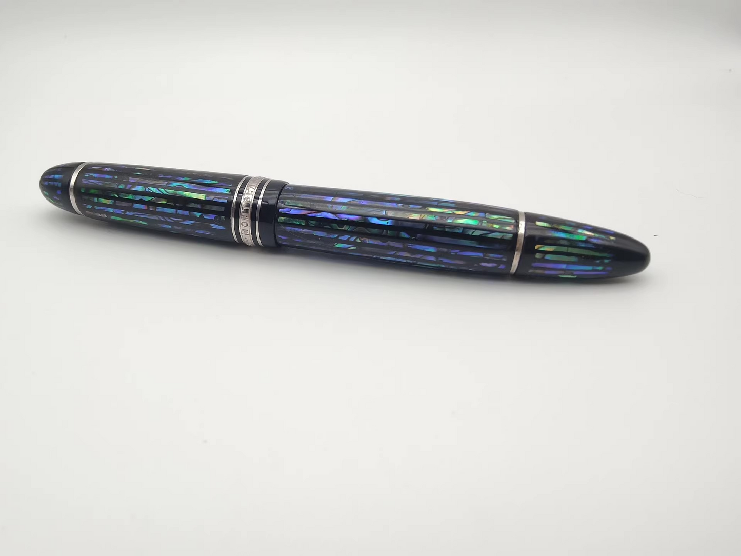 Montblanc 149 Black Lacquer Raden Paua Shell